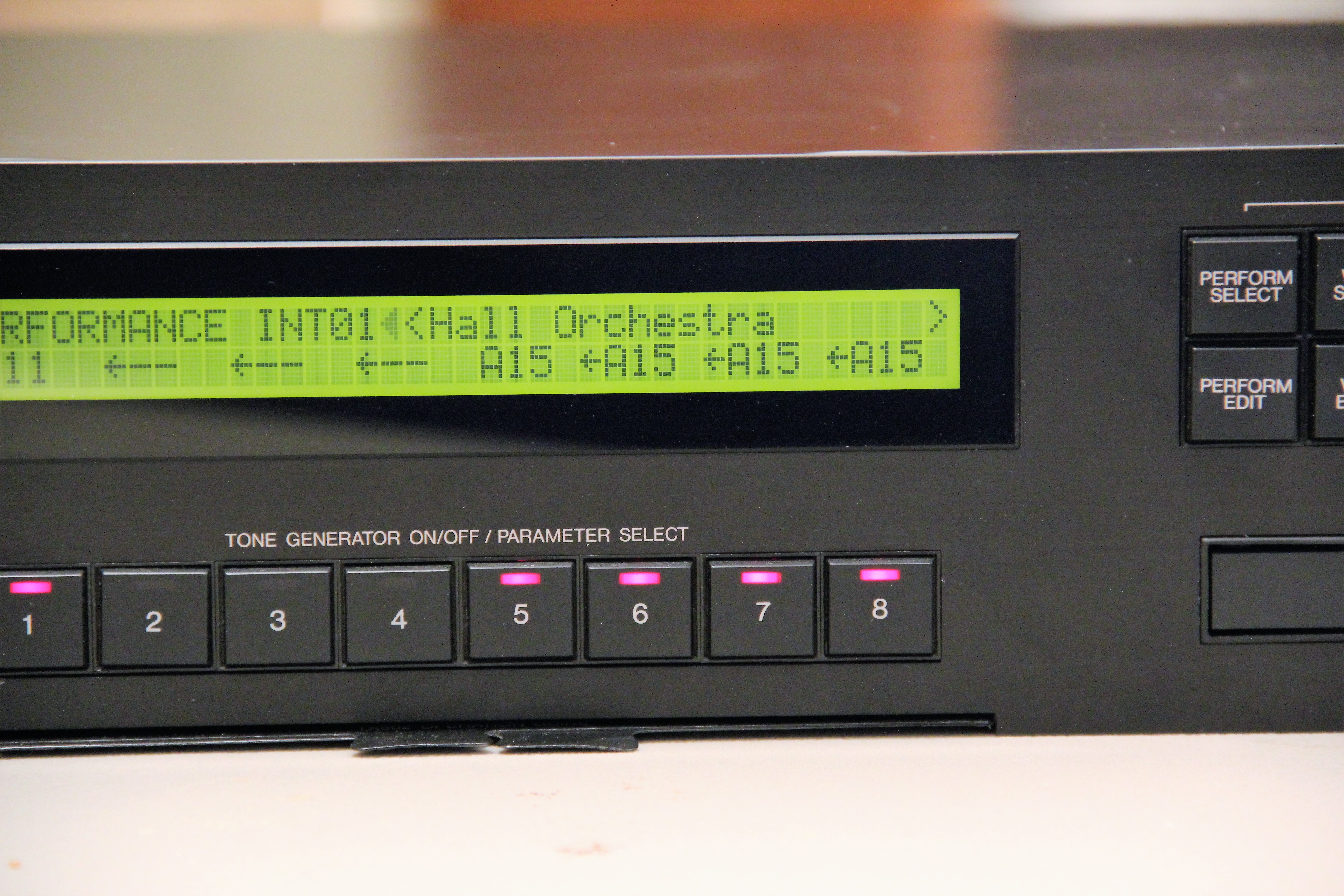 YAMAHA TX802 ヤマハ 音源モジュール シンセサイザー